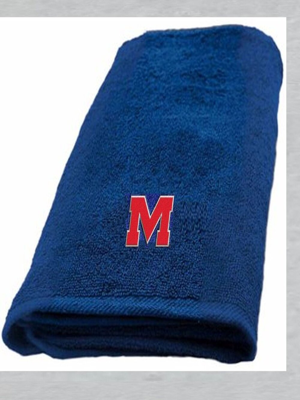 Share Ole Miss Hand Towel Measures 15 x 26 inches